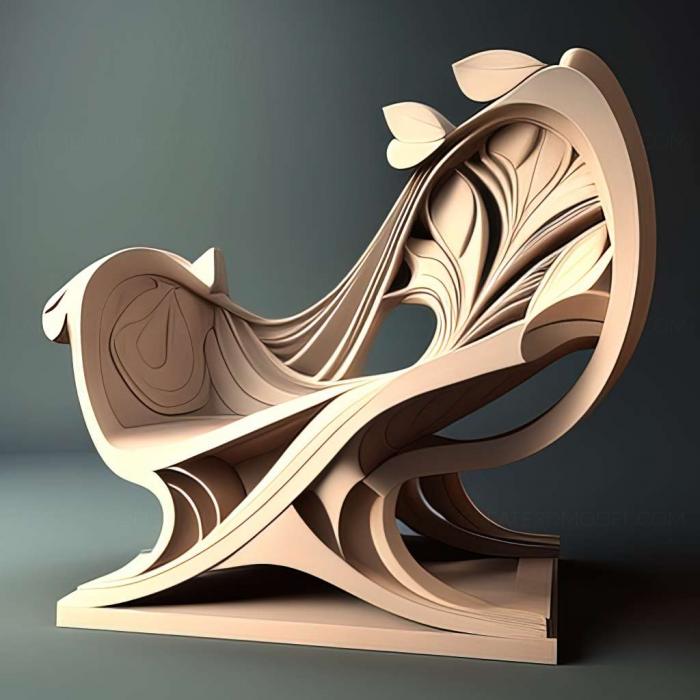 Furniture (3DFRN_718) 3D model for CNC machine